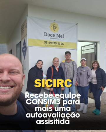 SICIRC recebe  equipe CONSIM3 para mais uma autoavaliação assistida