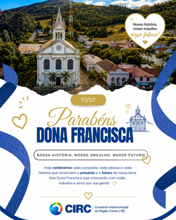 Parabéns Dona Francisca