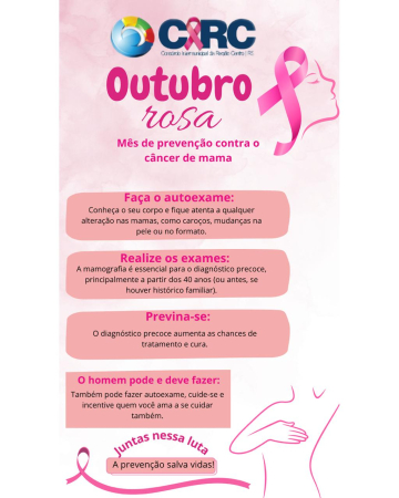 Outubro Rosa | Prevenção salva vidas.